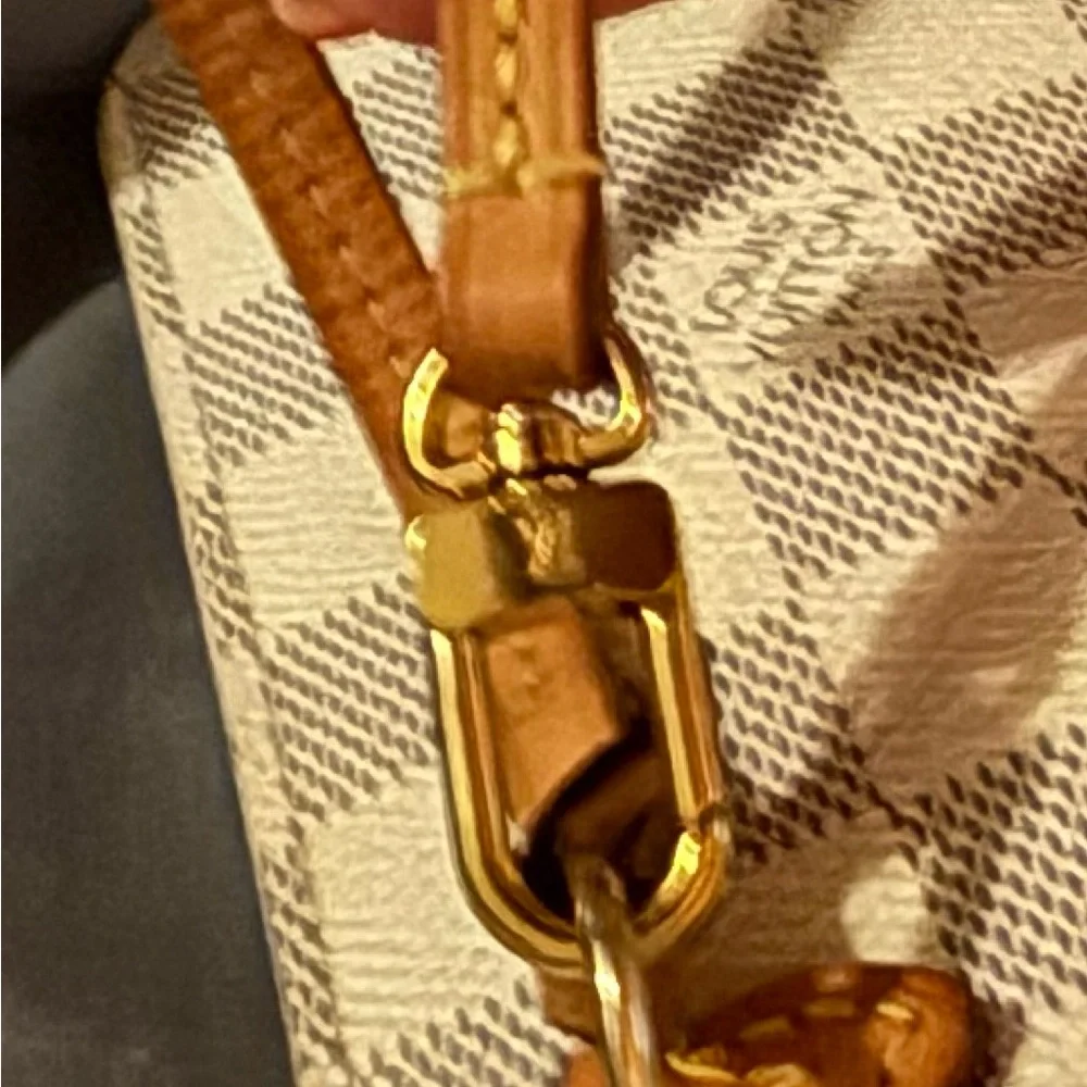 LOUIS VUITTON POUCHETTE DAMIER AZURE - Picture 7 of 12